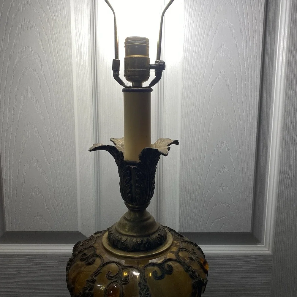 Carl Falkenstein vintage amber